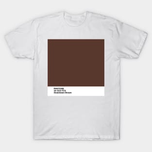 PANTONE 19-1223 TCX Downtown Brown T-Shirt